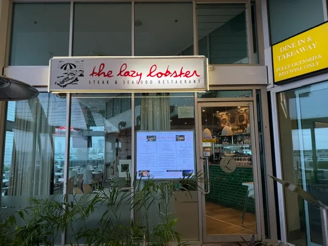 The Lazy Lobster shopfront